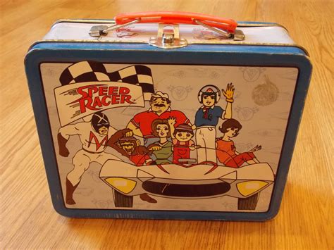 speed racer metal lunch box|Vintage Speed Racer Lunch Box for sale .